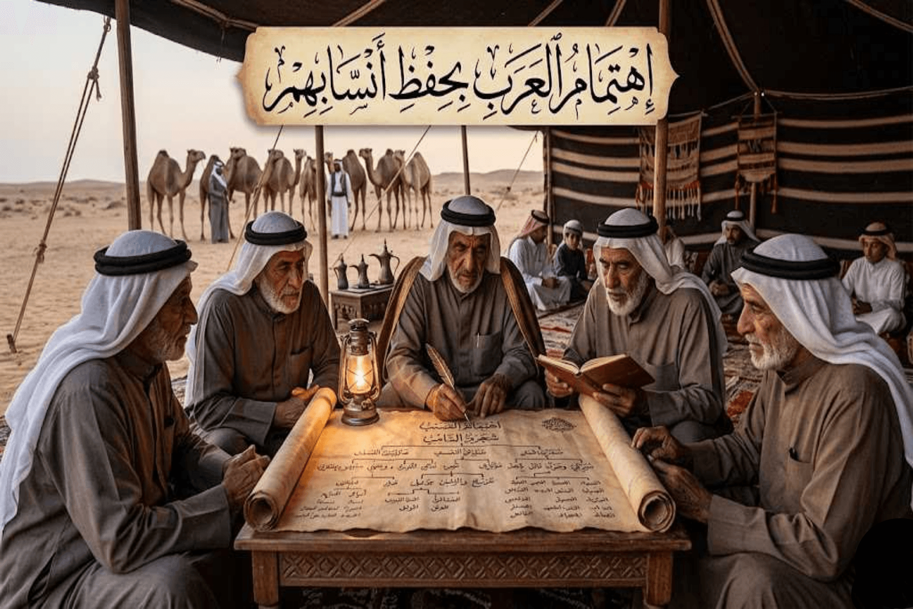 اهتمام العرب بحفظ أنسابهم