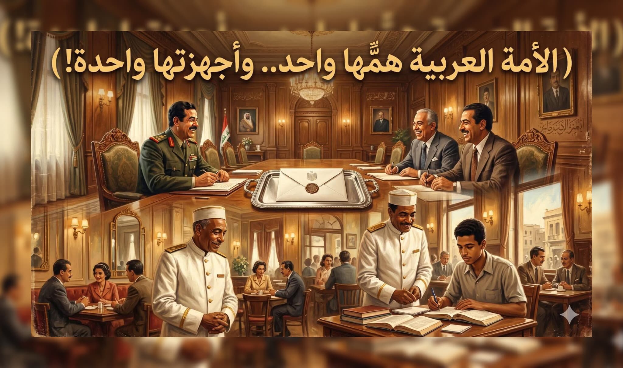 بقلم: الكاتب الكبير اكرم السعدني في سلسلته الشهيرة " سعدنيات " كواليس اللقاء التاريخي بين السعدني وصدام حسين وسر "الـ 5 آلاف دولار"!