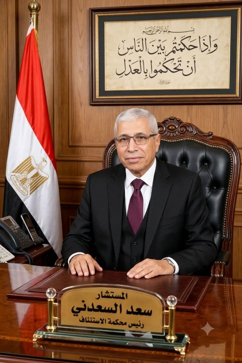 يكتب: الأستاذ طارق فتحي السعدني ـ المستشار سعد السعدني.. حين يصبح المجد سيرة والعدالة رسالة
